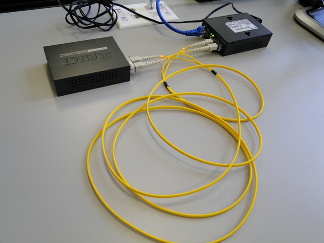 Conversores de mídia - Fibra Óptica/Ethernet