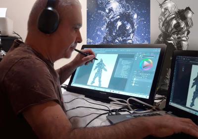 Professor e Ilustrador, fala sobre a importância do desenho para o desenvolvimento criativo