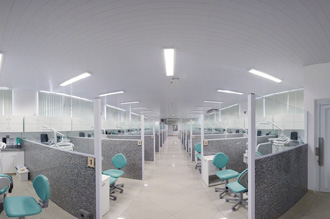 Clínica de Odontologia 1 e 2: expansão do complexo odontológico da Unoeste, em 2013, as novas alas oferecem 37 consultórios de última geração para atendimento da comunidade