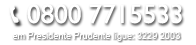 0800 771 5533