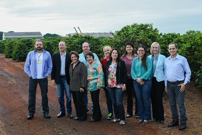 Comitiva da Unoeste em visita a Jaú nesta segunda (5)