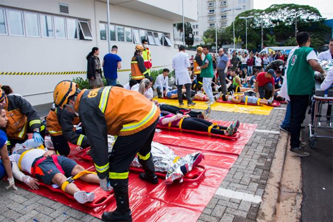 Hospital Regional do Câncer recebe Simulação de Catástrofe
