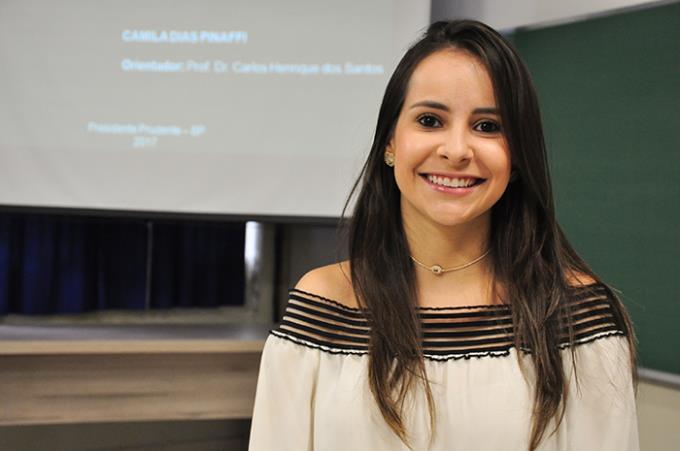 Camila: mestrado abriu as portas para se posicionar no mercado e ingressar no doutorado 