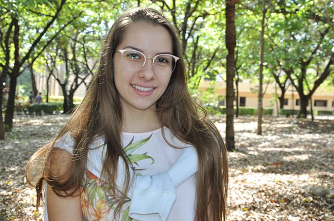 Gabriela Villela quer ser médica e servir na Cruz Vermelha