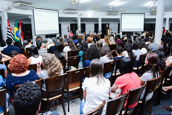 Torre de Cristal sediou a aula magna dos programas de apoio à formação docente, realizada na sexta-feira (19)