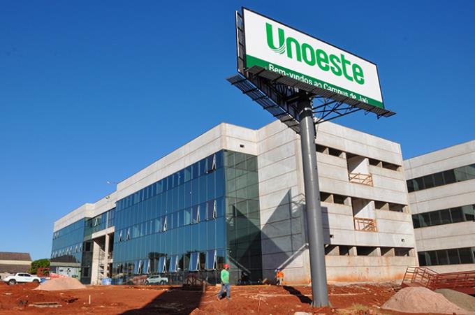 Obras das novas instalações da Unoeste em Jaú estão avançadas