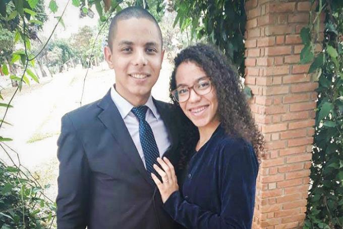 Irmãos Uerverton e Renata foram voluntários no projeto