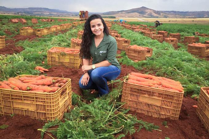 Jovem agrônoma é destaque em programa nacional de TV