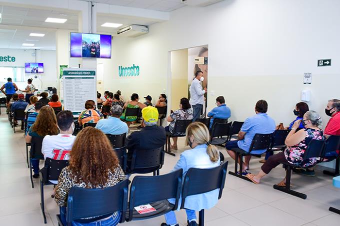 Mutirão Pós-Covid realizado pela Unoeste em parceria com a Secretaria Municipal de Saúde