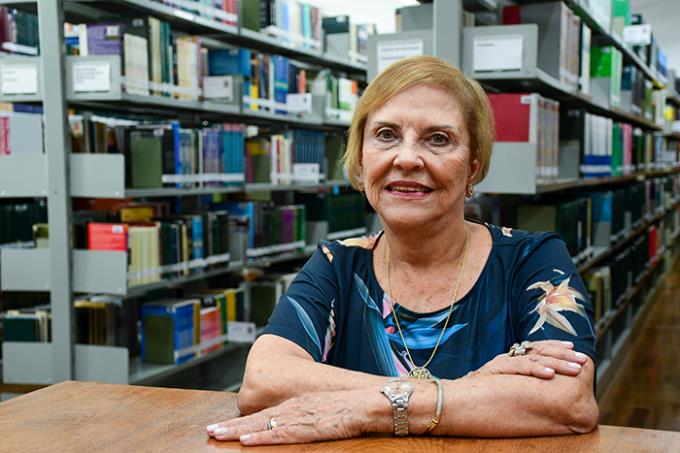 Elizabeth Silingowschi Pereira, aluna da 1ª turma de Estudos Sociais