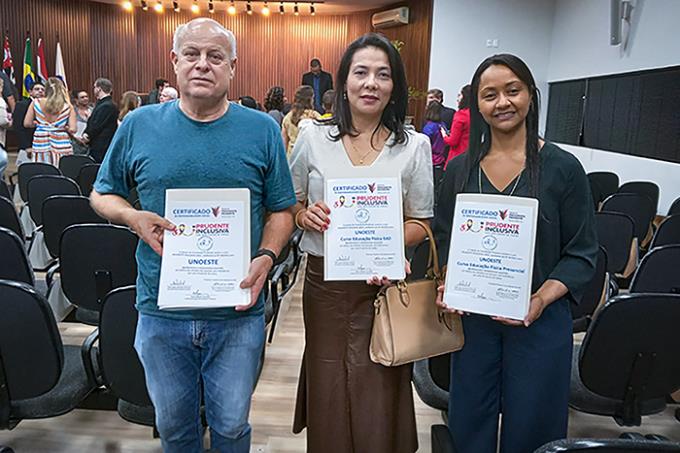 Cursos da Unoeste recebem selo “Prudente Inclusiva 2022”