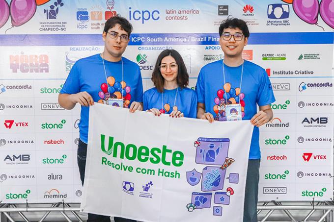 Alunos da Unoeste se destacam em Maratona de Programação