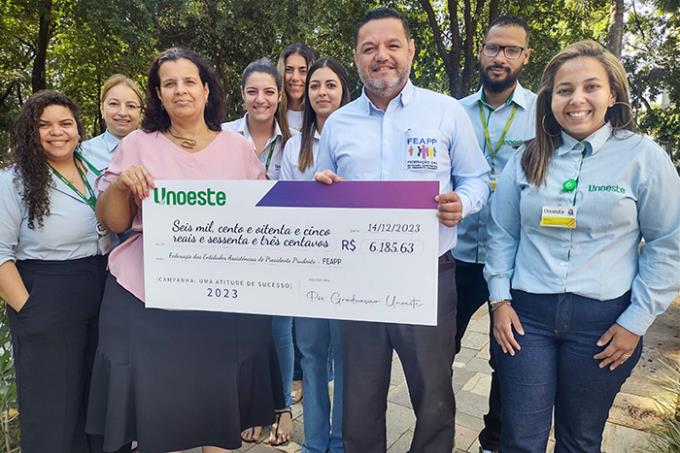 Campanha Atitude de Sucesso 2023 destina R$ 6,1 mil à Feapp