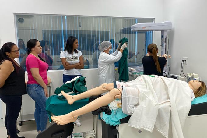 Capacitação orienta profissionais do Hospital Santo Amaro
