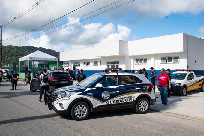 Base da Guarda Civil é inaugurada próxima à Unoeste Guarujá