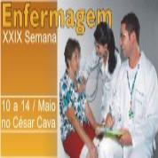 XXIX Semana de Enfermagem - 10 a 14 / Maio