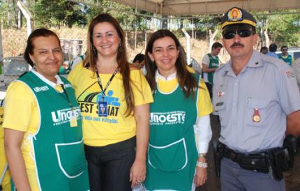 Blitz da Saúde teve participação de acadêmicos da Unoeste