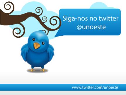 Twitter da Unoeste trará promoções aos seguidores