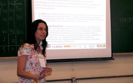 Docente é convidada para Congresso de Educação Especial