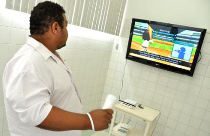 Clínica de Fisioterapia utiliza Wiireabilitação
