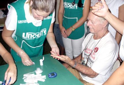 Unoeste presta atendimentos de Saúde no Agita Prudente