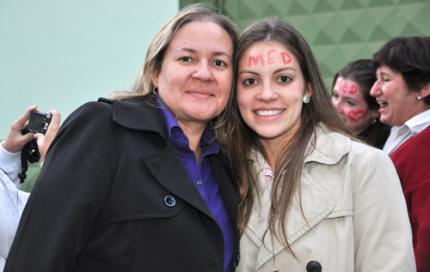 Aprovados no Vestibular Unoeste comemoram conquista