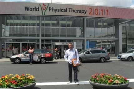 Unoeste é representada em evento de Fisioterapia na Holanda