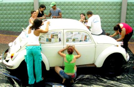 Fusca Poético levará intervenções culturais aos campi