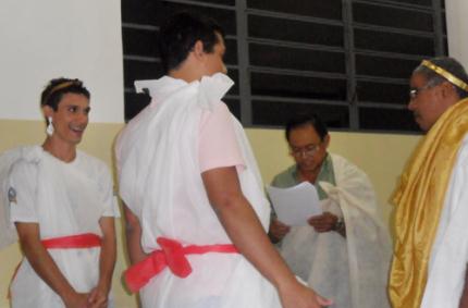 Teatro ajuda contar a História Antiga