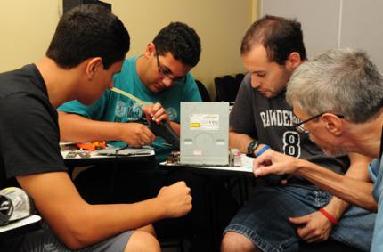 Alunos de Ciência da Computação participam do Trote do Bem