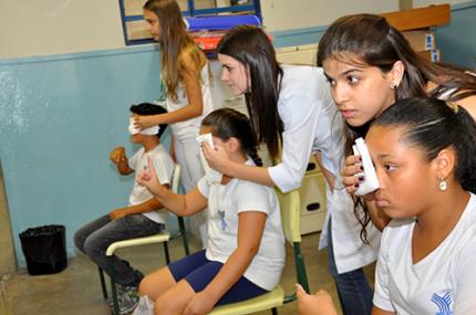 Projeto Saúde Visual do Escolar já supera 570 atendimentos
