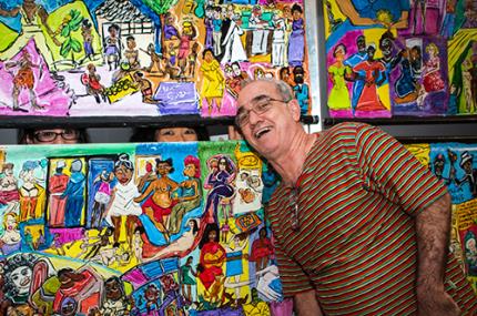Artes Visuais promovem monitoria durante exposição