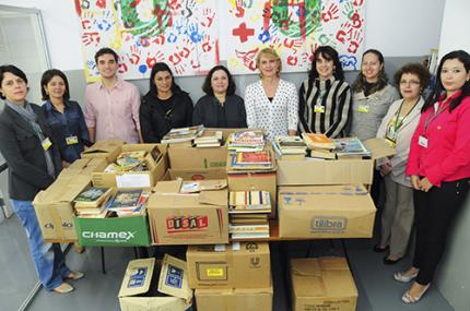 Lar Santa Filomena recebe livros para projeto socioeducativo