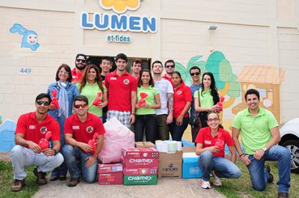 Atléticas das engenharias fazem ação social em prol da Lumen