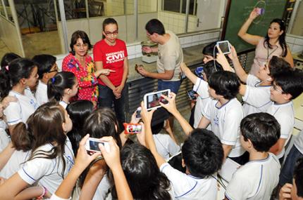 Visita à universidade possibilita aprendizagem mais concreta