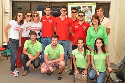 Estudantes fazem doação de sangue no núcleo de hemoterapia