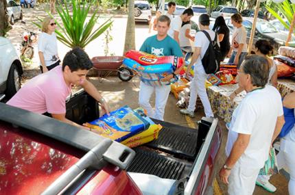 Trote do Bem dobra arrecadação de ração e atinge 2 toneladas