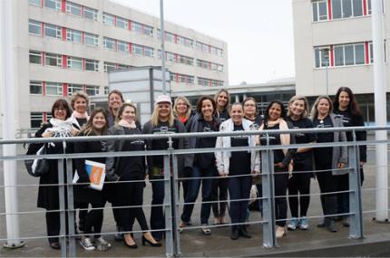 Universidade da Holanda recebe professora de Fisioterapia