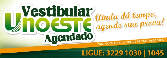Vestibular Agendado - Verão 2012