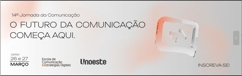 14ª Jornada de Comunicação - Humanos + IA: O Futuro da Comunicação já Começou