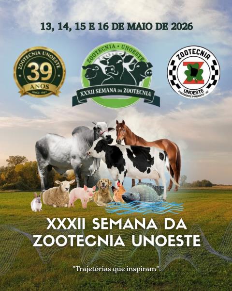 XXXII Semana da Zootecnia - "Trajetórias que inspiram"