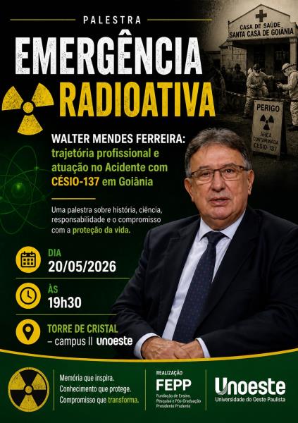 Emergência Radiativa - Walter Mendes Ferreira: trajetória profissional e atuação no Acidente com Césio-137 em Goiânia