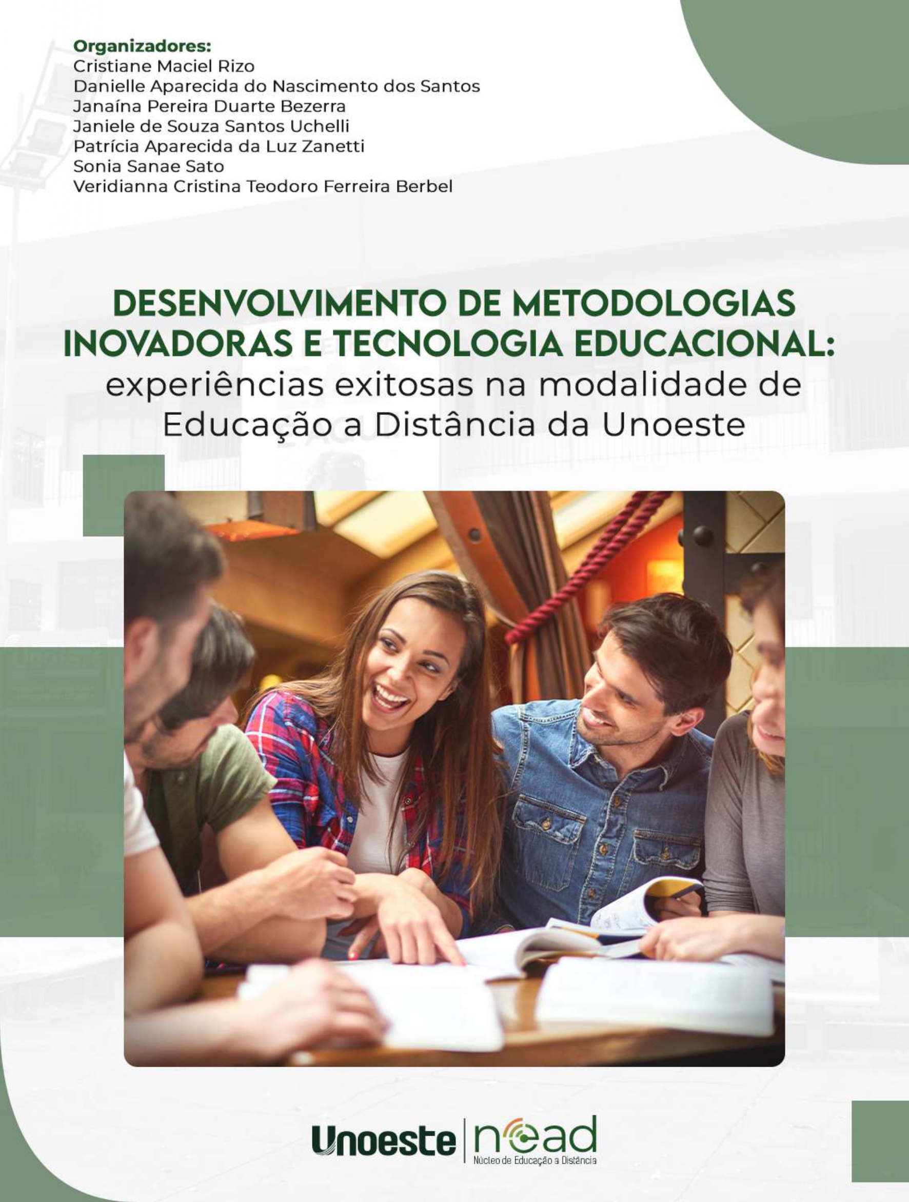 Capa do e-book: Desenvolvimento de metodologias Inovadoras e tecnologia educacional