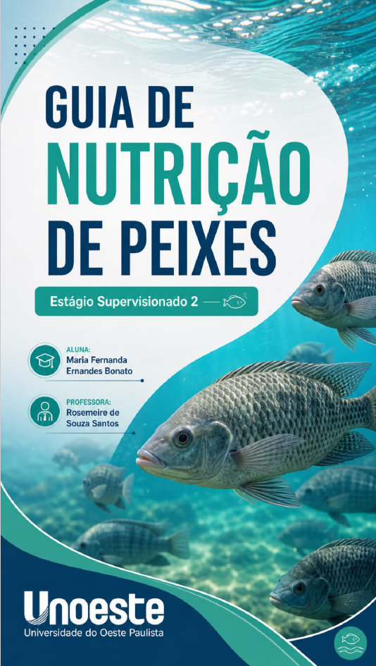 Capa do e-book: Guia de Nutrição de Peixes