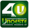 Logo Comemorativa Unoeste