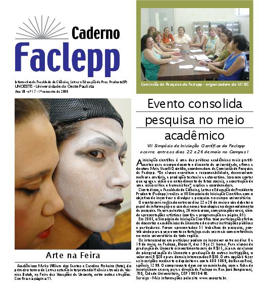 Caderno Faclepp nº 17