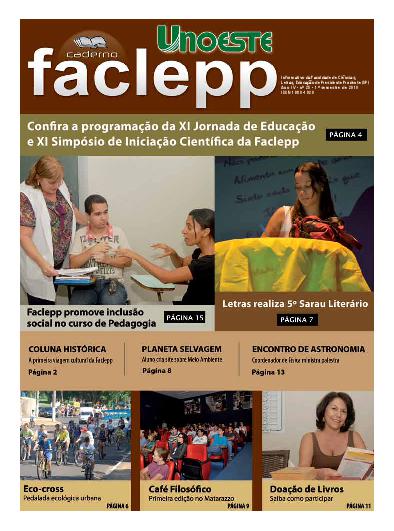 Caderno Faclepp nº 25