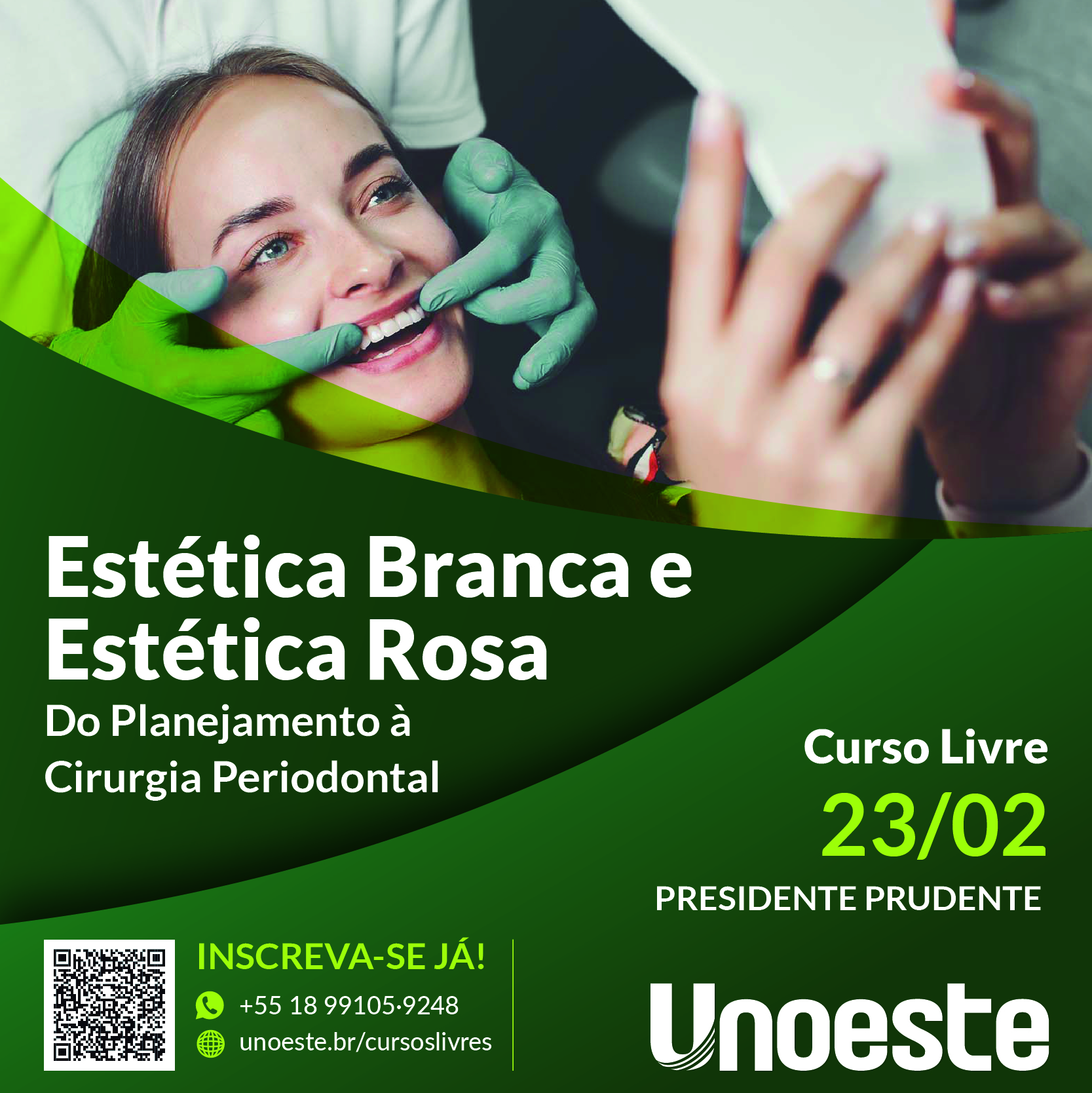 Estética Branca e Estética Rosa - Do Planejamento à Cirurgia Periodontal