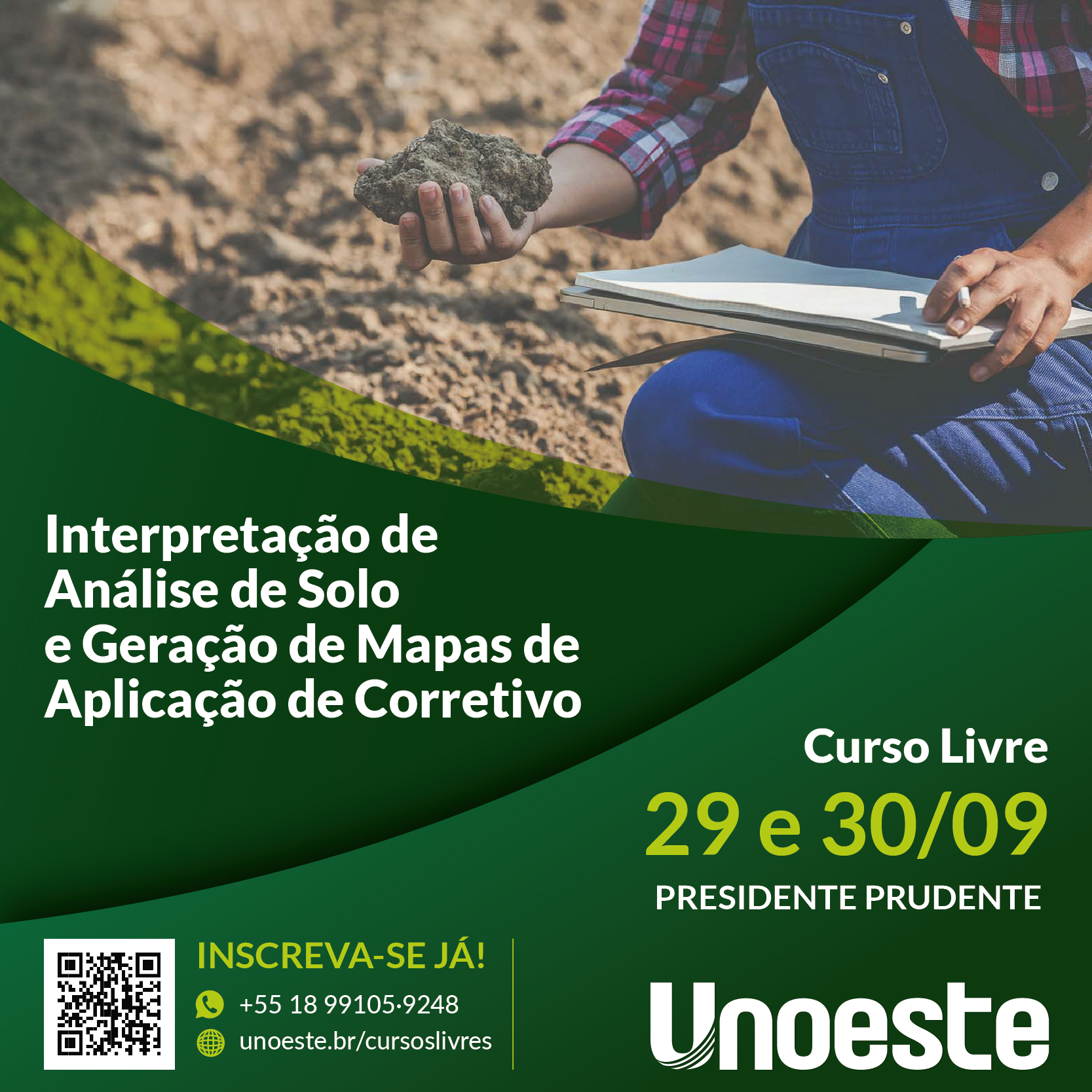 Interpretação de Análise de Solo e Geração de Mapas de Aplicação de Corretivo