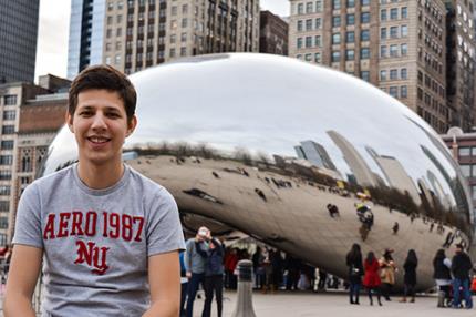 Estudante de engenharia fez parte de melhor trabalho nos EUA